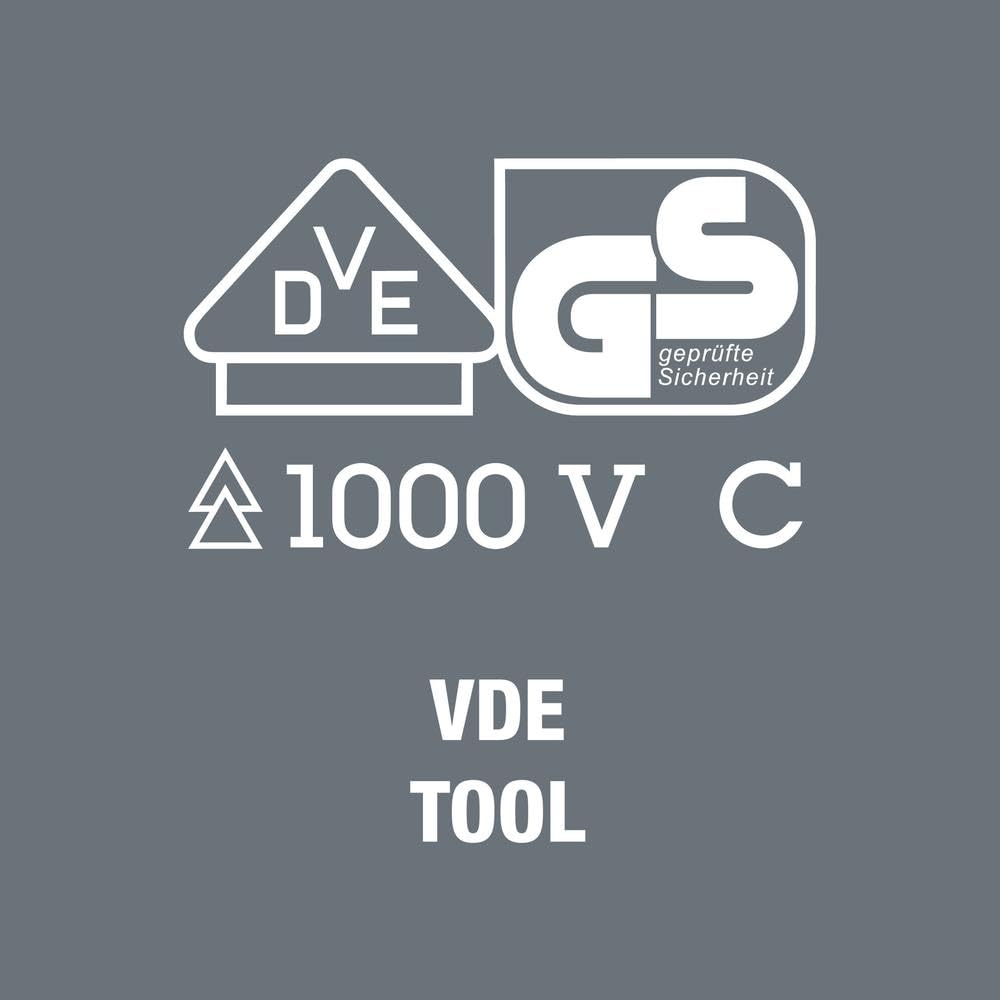 Wera Kraftform 2go 100 VDE 1000v screwdriver Set In Tool Quiver, PH/PZ/TX/SL, 12pc, 05004310001, Rot