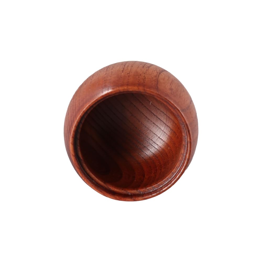 Leadigol Solid Wood Spice Jar Condiment Bowls with Wooden Spoon, Salt Seasoning Container Condiment Jar Storage Box with Spoon for Home Kitchen