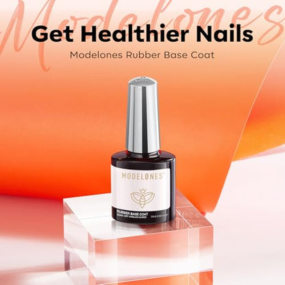 modelones 15 ml Nail Dehydrator and Primer, Acid Free Base Coat Natural Prep Dehydrate & Bond Primer Kit, Hema-Free Acrylic Nail Supplies