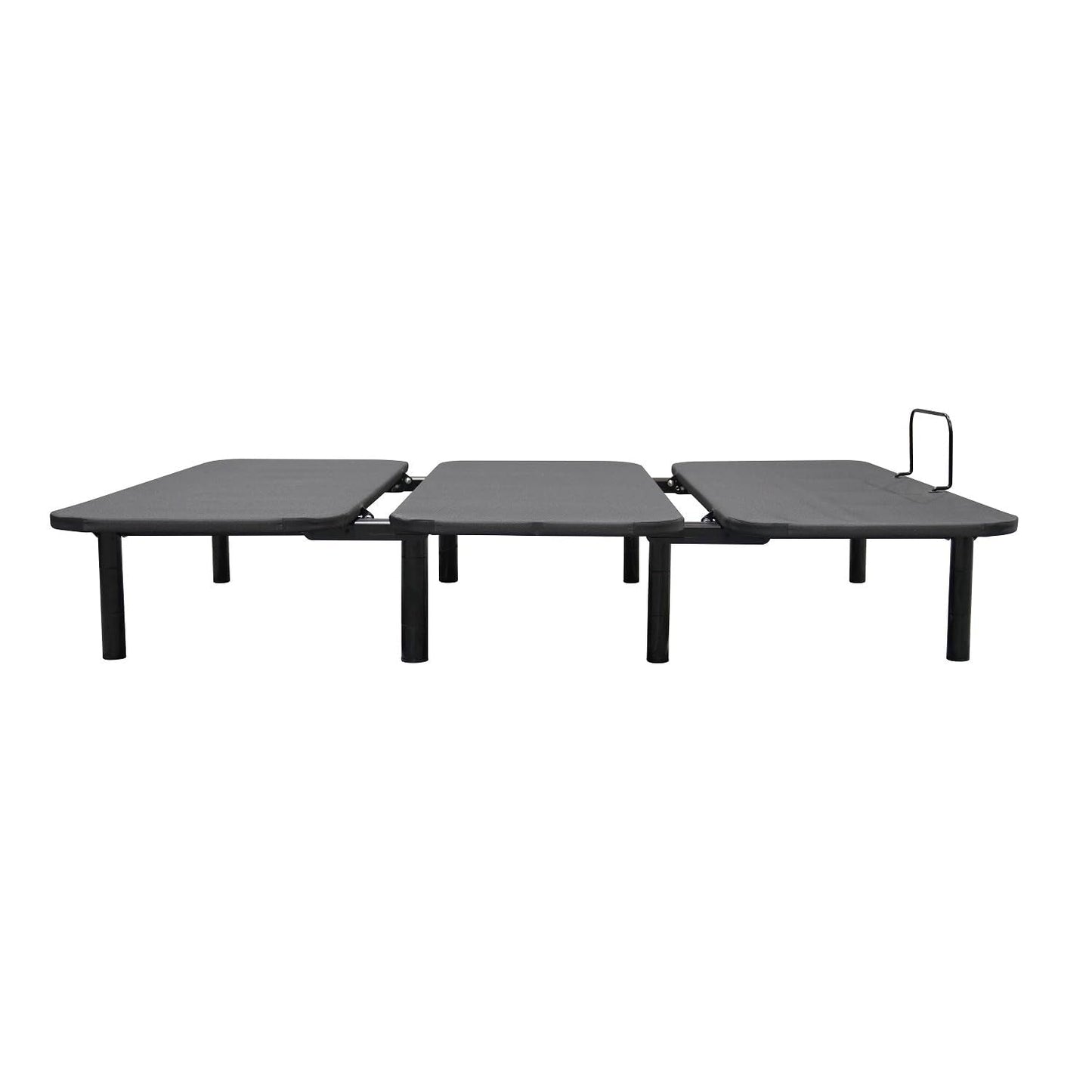 Quest ComfortFlex Adjustable Bed - Head and Foot Articulation, Zero-G Position, Wireless Remote, Easy Assembly - Multiple (King)