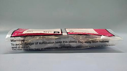 5-Pack MarkField Label Tape Replacement for Dymo Letratag Tape Plastic White 12mm x 4m S0721610, Compatible with Dymo Label Printer LT-110T LT-100H LT-100T QX50 XR XM