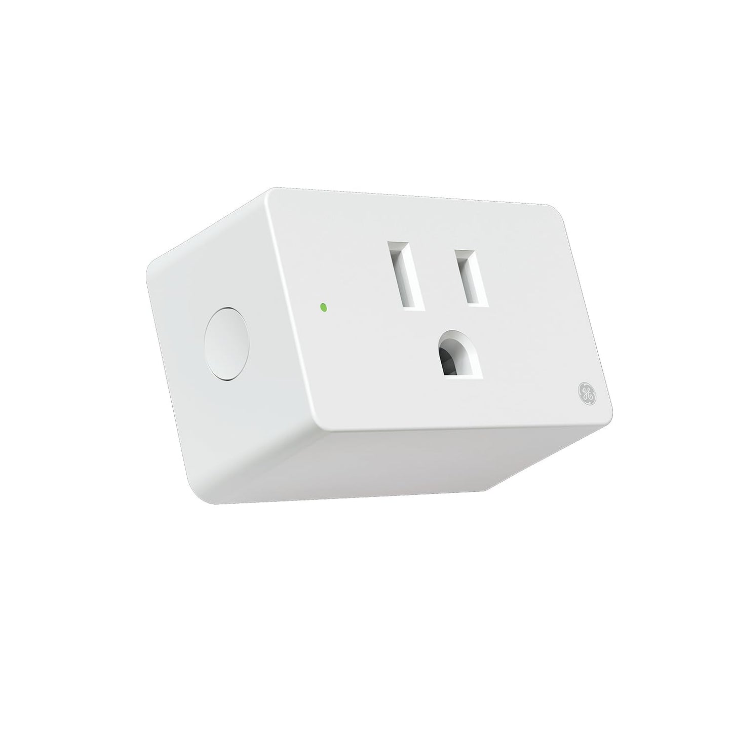 GE Cync Smart Indoor Plug, Smart Outlet Control, WiFi Outlet Plug, Matter Compatible, Works with Alexa and Google Home