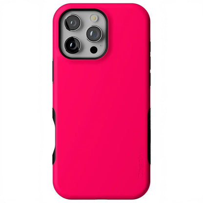 Casely iPhone 16 Pro Case | Fit Check | Neutral Checkerboard | Compatible with MagSafe | Bold Protective Design