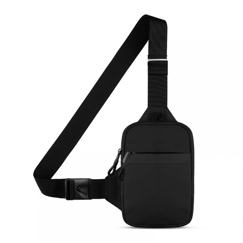 DONGKER Sling Bags,Waterproof Chest Crossbody Bag W/Adjustable Shoulder Strap for Men & Women Hiking Travel Outdoor Sports