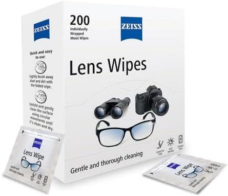 ZEISS Pre-Moistened Lens Cleaning Wipes