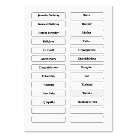Current World Travel Greeting Card Organizer Box with Dividers - Storage for 140+ Cards by Occasion and Recipient, Christmas, Birthday, Sympathy Cards, Photos, Large 7" x 9" x 9-1/2"