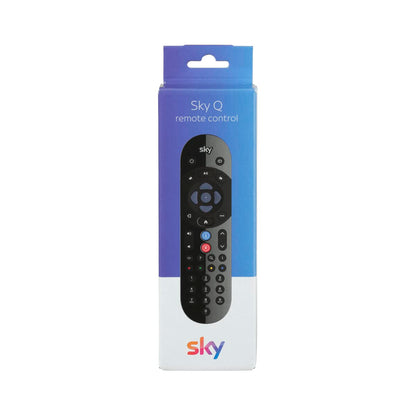 Sky Original Q Voice Remote Control – Duracell Batteries Included – Compatible with Q – Voice Search Function - Official Branded Retail Packaging - SKY135