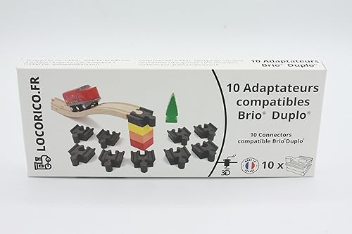 Locorico - Brio Duplo compatible adapter (10 Adapters)