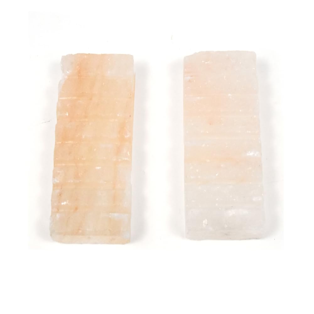 QYLHH 2 Pcs Himalayan Salt Foot Rasp Foot File Hot Massage Stones Cold Stones Set Warm Rocks Kit for Facial SPA