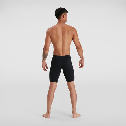 Speedo Men's Endurance + Jammer Swimming Trunks | Chlorine Resistance | Comfort Fit | Swim Training | Fitness, Black, 32