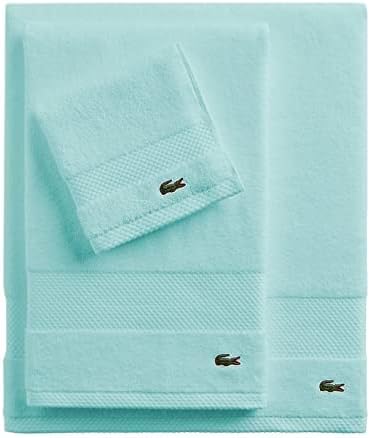 Lacoste Heritage 100% Supima Cotton Hand Towel, Premium Super Soft Bath Towel