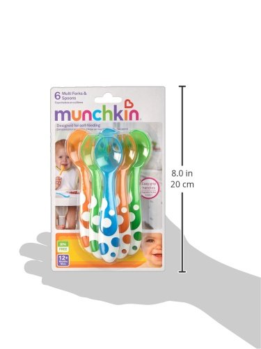 Munchkin® Multi™ Toddler Forks and Spoons, 6 Pack