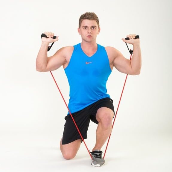 Black Mountain Products Single Resistance Band - Door Anchor and Starter Guide Included