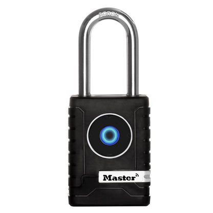 Master Lock Bluetooth Outdoor Padlock with Easy Backup Keypad Entry – 4401DLH