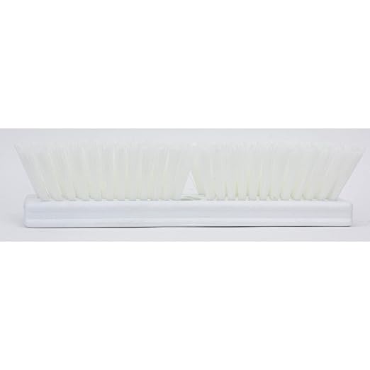 SPARTA Plastic Floor Scrub Brush, Brush Head Only, Deck Brush