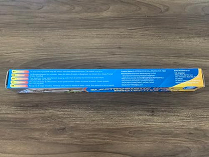 Loiion Electrostatic Wall Protective Film, Back Splashes for Kitchens, Clear Wall Protector Plastic Film, Static Cling Protective Film, Protector from Trash Can, Chair Back, Dogs, Cats, 300CM