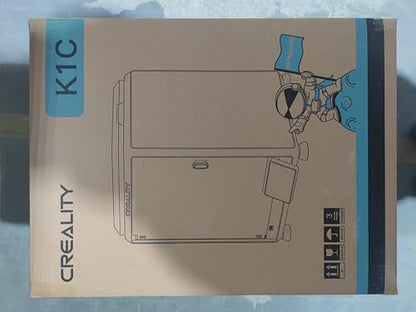 Creality K1C 3D Printer (2024 New Version) - Fast 600mm/s Printing Speed, AI Camera,Direct Extruder, Tri-metal Nozzle, Carbon Fiber Filament Support, Auto Leveling - Prints at High 300°C Temperature