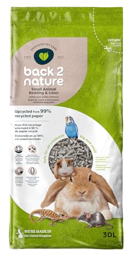 Back-2-Nature Small Animal Bedding and Litter, 30 L (Packaging may vary)