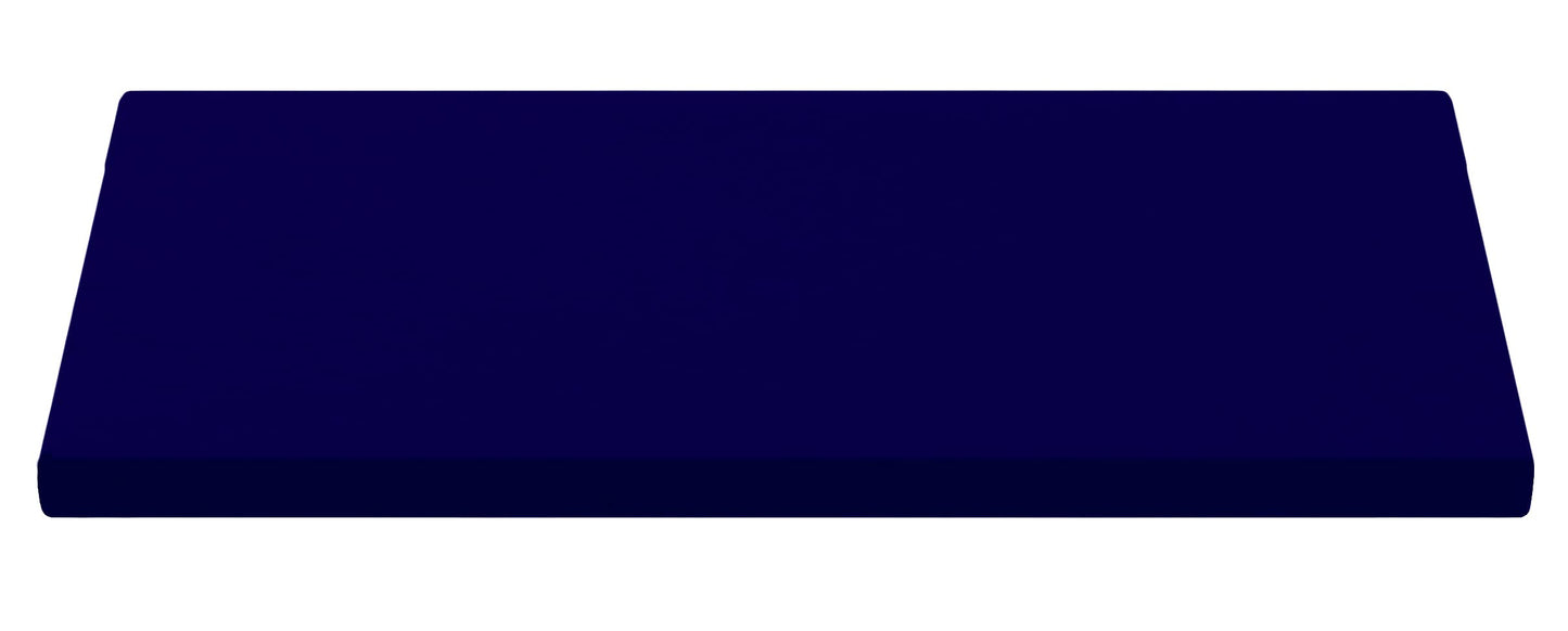 iStyle Mode Outdoor/Indoor Water Resistant 2 Seater Bench And Patio Furniture Padded Cushion ONLY Garden Furniture Pad 108cm x 45cm x 6cm thick (Navy)