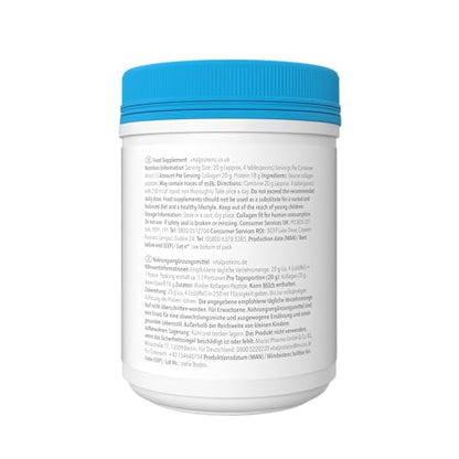 Vital Proteins Collagen Peptides Powder Supplement (Type I, III), Unflavoured Hydrolyzed Collagen-Hair, Skin, Nail Support Supplement, Paleo, gluten free, Non-GMO, 20g per Serving 264g Canister, 1Pack