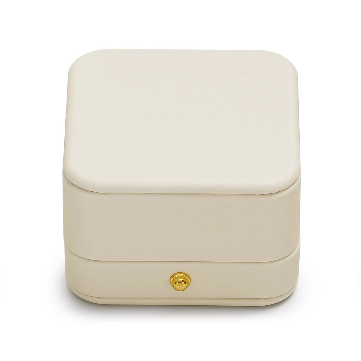Oirlv Premium Leather Necklace Gift Box White Necklace Boxes for Jewelry Gift Velvet Interior Pendant Box