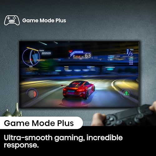 Hisense 65 Inch 4K QLED Smart TV 65E77NQTUK - Quantum Dot Colour, 4K AI Processor, Dolby Vision Atmos, Smooth Motion, Sports Mode, Vidaa OS with Freely, Youtube, Netflix and Disney+ (2024 Model)