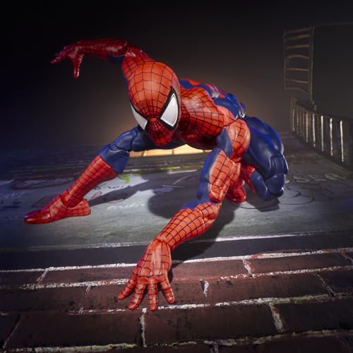 Marvel Legends Maximum Series Spider-Man, Deluxe Spider-Man Comics Collectible 6-Inch Action Figure; Amazing Articulation; Spectacular Accessories