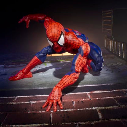 Marvel Legends Maximum Series Spider-Man, Deluxe Spider-Man Comics Collectible 6-Inch Action Figure; Amazing Articulation; Spectacular Accessories