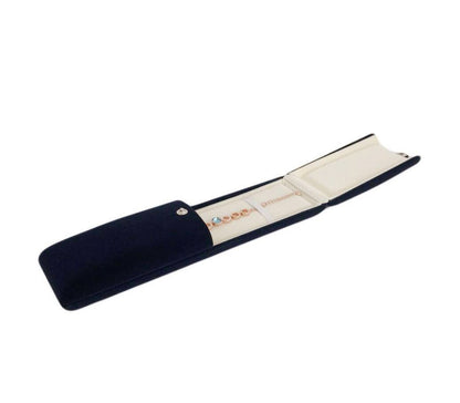 Svea Display Premium Grade Jewelry Gift Box for Bracelet Necklace Navy Blue Velvet Present Modern Elegant Store Gallery Present (Jewelry is not included)