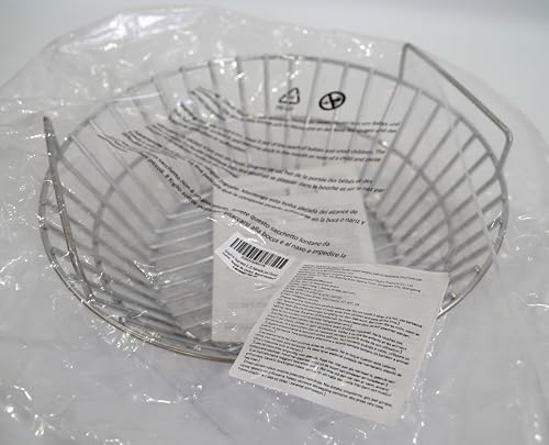 Onlyfire Stainless Steel Charcoal Ash Basket Fits for Large BGE, Kamado Joe Classic