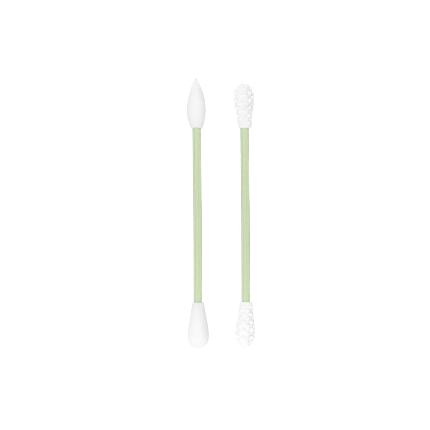LastSwab Reusable qtips Double Pack - Reusable Cotton Swabs for Ear Wax Cleaning and Pointed qtips for Makeup removal - Zero Waste Eco friendly, Organic Sustainable products