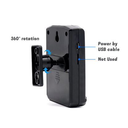 Replaceable Voice Motion Sensor PIR Infrared Sound Player Haunted House Scream Box Speaker with USB Download Function Christmas MP3 Horror Happy Music Motion Activated Voice Playe