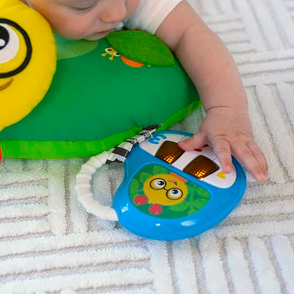 Baby Einstein, Cal-a-Pillow, Tummy Time Activity Pillow, Multisensory, Cal The Caterpillar, Ages 0+ Months