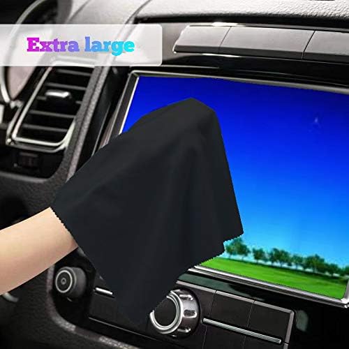 20"x20" Extra Large Oversized Microfiber Cleaning Cloth, Lenses on Cameras