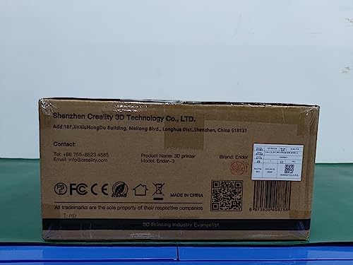 Official Creality 3D Printer Ender-3 FDM DIY Printers High-Precision Printing Stable Power Supply Rapid Heating Up Quality Extruder Resume Printing High-standard V-profile Printing Size: 220x220x250mm