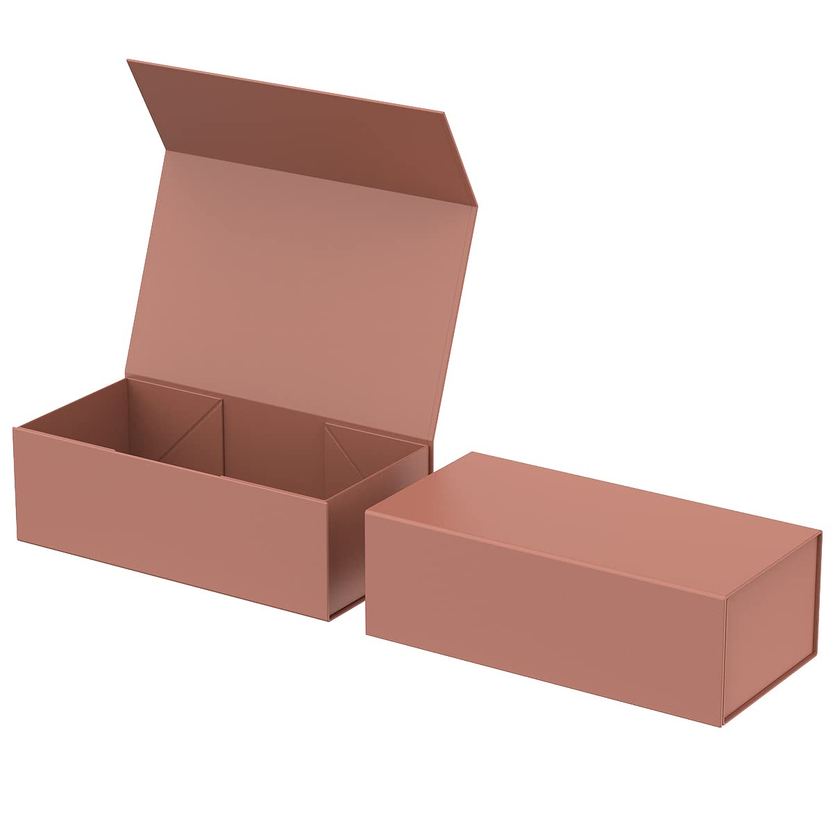 MONDEPAC 4 Pack Gift Boxes with Magnetic Lid 12" X 6" X 4" for Presents,Luxury for Gift Packaging, Bridesmaid Gifts Boxes, Magnetic Gift Box for Gifts,Birthday Gift Boxes,Christmas Gift Boxes