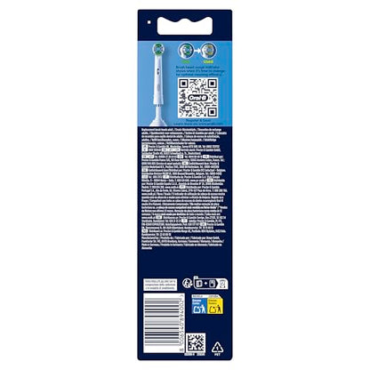 Oral-B Pro Precision Clean Electric Toothbrush Head, X-Shape And Angled Bristles for Deeper Plaque Removal, Pack of 8 Toothbrush Heads, White