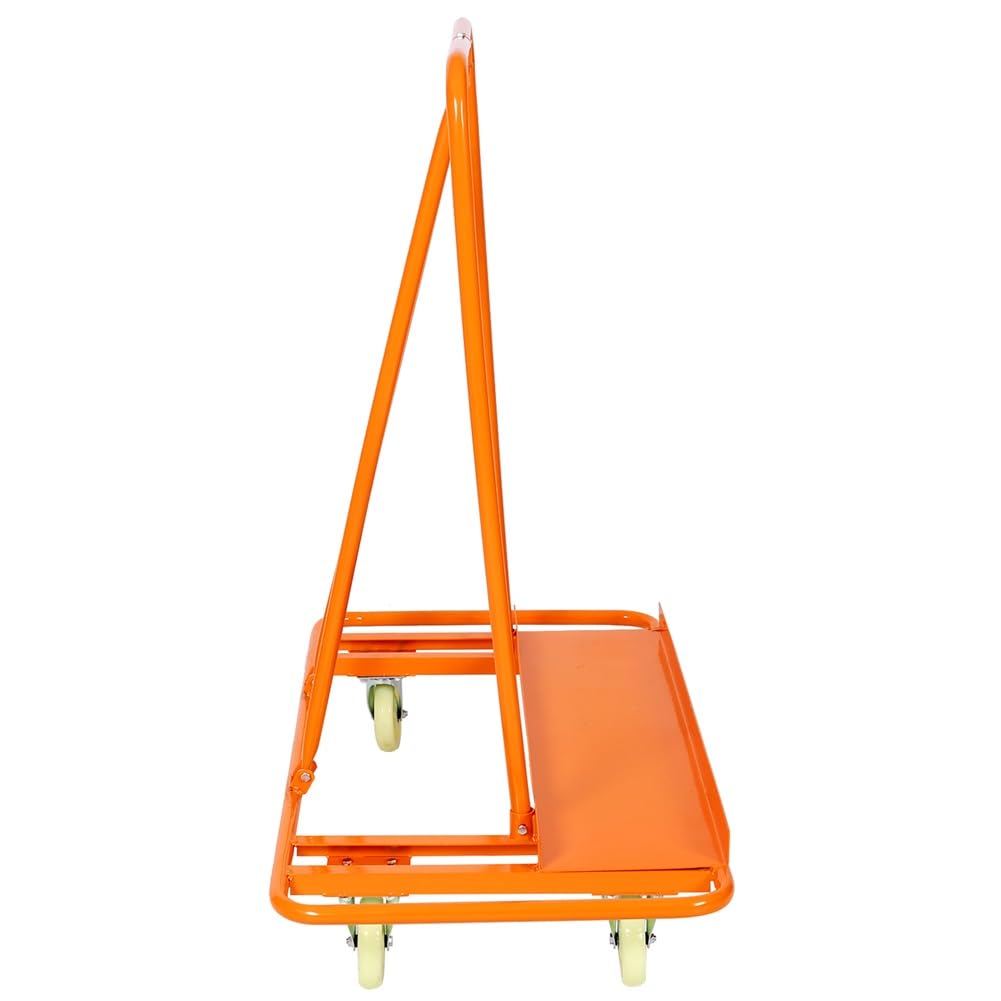 SLifet Drywall Cart, 1600 Lbs/1800 Lbs Load Capacity Drywall Cart Dolly, Drywall Sheet Cart with 5" Casters with Brake, Heavy-Duty Panel Service Cart, for Handling Wall Panel 1600 Pounds
