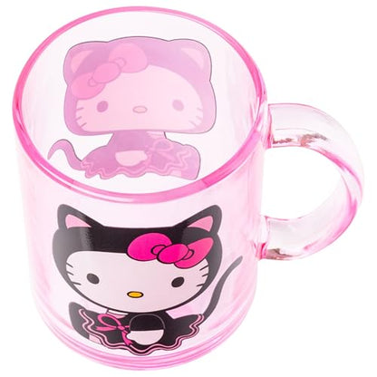 Silver Buffalo Sanrio Hello Kitty Spooky Halloween Glass Coffee Mug, 17.5 ounces