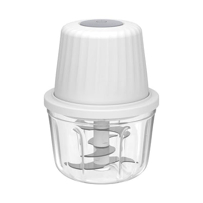 250ML Electric Garlic Chopper, Mini Portable Veggie Choppers, Garlic Grinder Masher Onion Chopper, Blender to Vegetable, Wireless Food Processor for Ginger, Chili, Fruit, Meat, etc