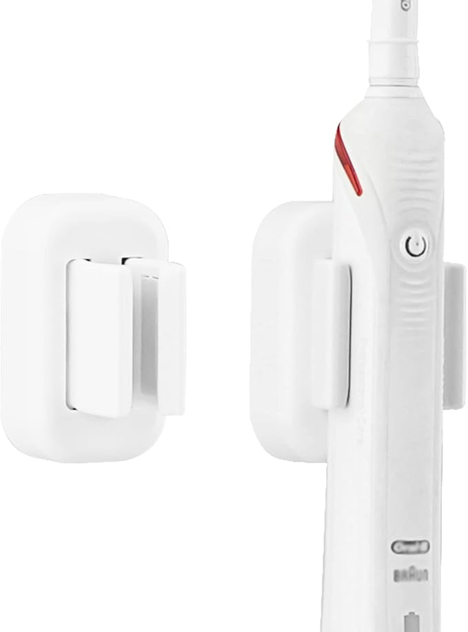 2 PCS Toothbrush Holder Wall Mounted