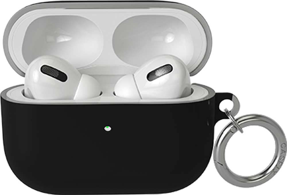Casely Case Compatible with AirPods Pro 1 | Black AirPods | Compatible Only with AirPods Pro 1