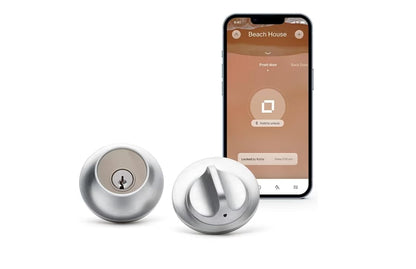 Level Bolt Smart Deadbolt - Make Your Lock Smart & Keep Your Existing Hardware and Keys - Keyless Entry via Level App (iOS & Android) - Works with Apple Home