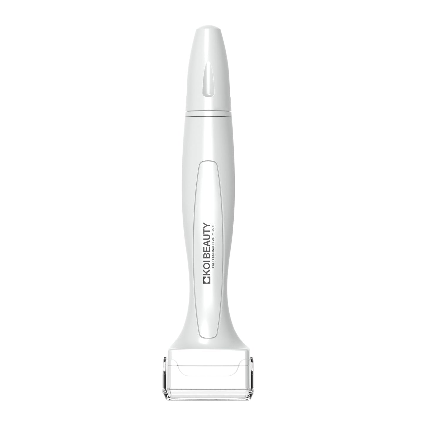 Titanium Microneedle Derma Roller - Stamp Alternative - Microneedling Micro Needling for Face Body Scalp - Microneedling Roller for Men and Women - White
