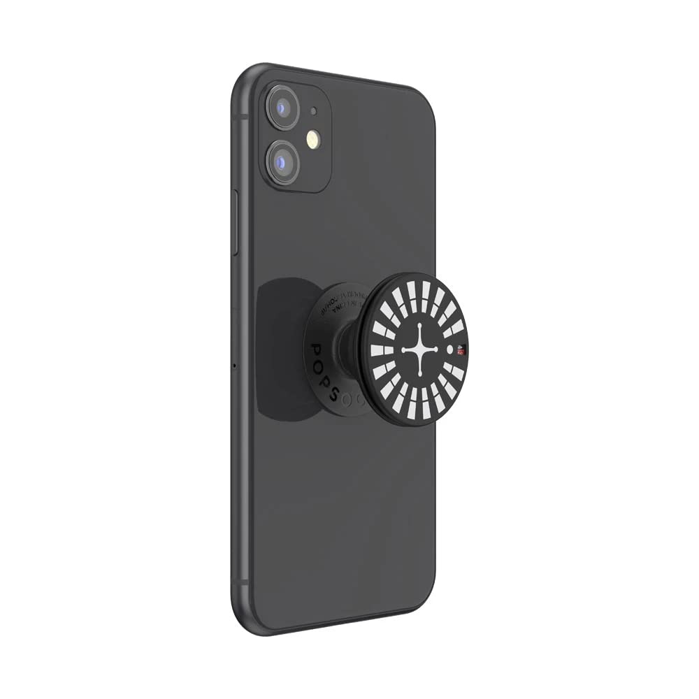 PopSockets Phone Grip with Expanding Kickstand, Backspin PopSocket, Spinning PopSockets - Roulette