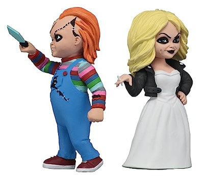 NECA - 2-Pack Toony Terrors Action Figures, Chucky & Tiffany
