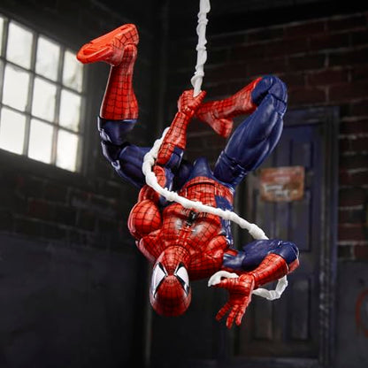 Marvel Legends Maximum Series Spider-Man, Deluxe Spider-Man Comics Collectible 6-Inch Action Figure; Amazing Articulation; Spectacular Accessories
