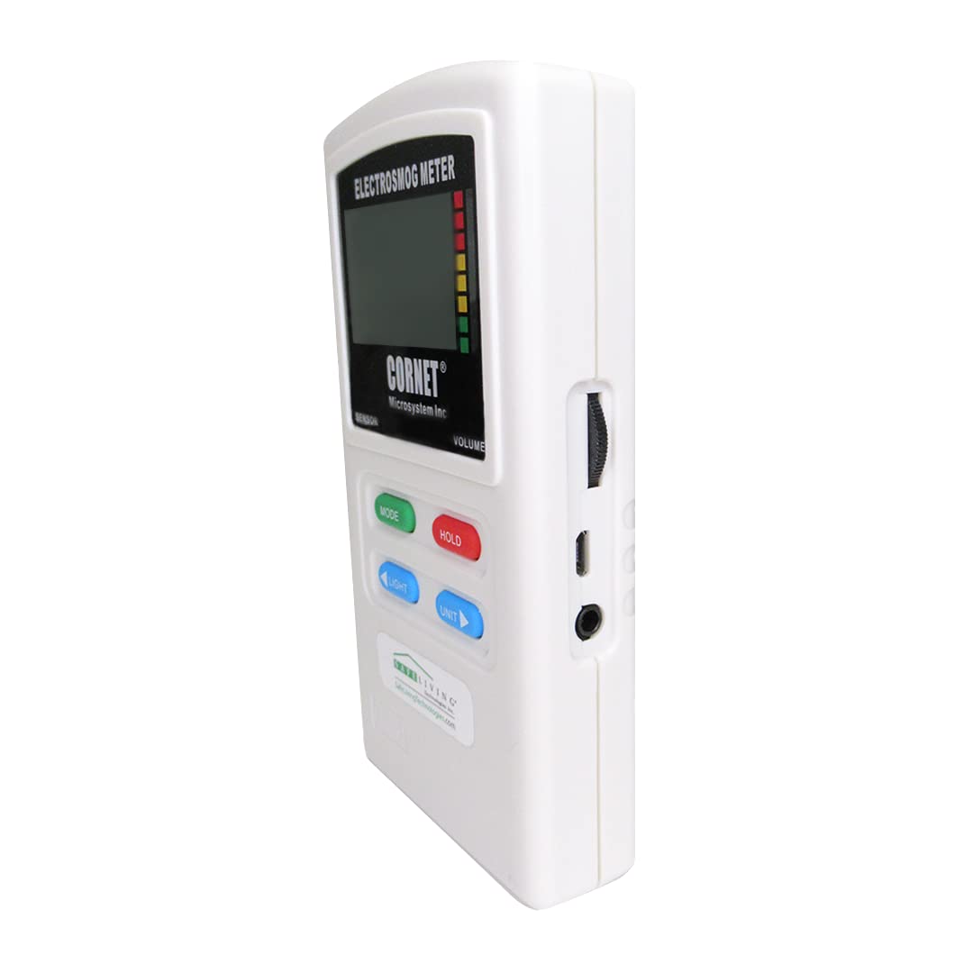 Safe Living Technologies New Cornet ED98QPro5G Electrosmog Quad-Mode Meter