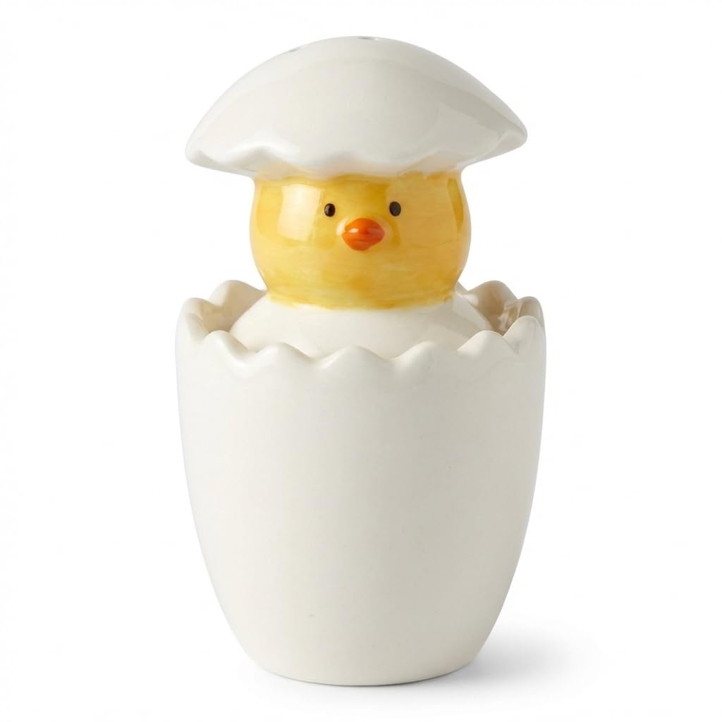 The Bridge Collection Hatching Spring Chick Easter Salt and Pepper Shakers