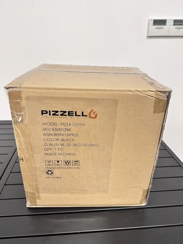PIZZELLO Outdoor Pizza Oven Large 4-in-1 Wood Fired Outside Oven 2-Layer Detachable Pizza Maker with Pizza Stone, Pizza Peel, Cover, Cutter, BBQ Grill Grate, Pizzello Gusto 16"